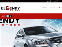 Tablet Screenshot of elgendymotors.com